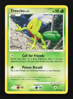 Treecko 79/100 Stormfront English Pokemon Card TCG - Image 1
