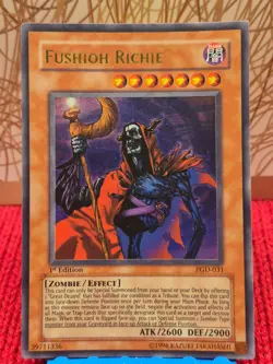 Yu-Gi-Oh! Fushioh Richie PGD-031 1st Edition Rare Zombie Card TCG - Image 1