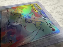 Charizard and Braixen GX Holo Rainbow Rare Pokemon Card 251/236 Tag Team Cosmic - Image 5