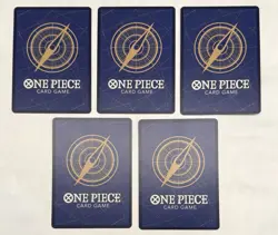 2023 One Piece Captain Kid Winner (5x) Cards Vol 5 Treasure Cruise Foil ST02-013 - Image 2