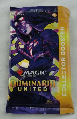 Magic The Gathering Dominaria United Collector's 15-Card Booster Pack - Image 1