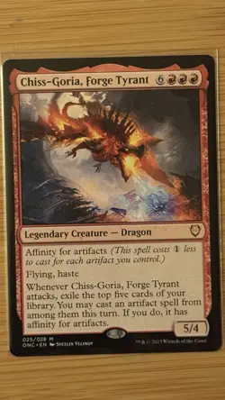 Chiss-Goria, Forge Tyrant Commander: Phyrexia: All Will Be One 025 Card NM - Image 1