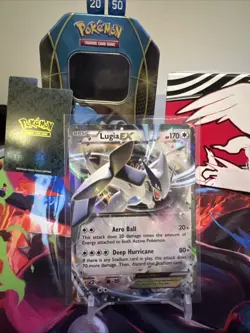 Pokemon Lugia EX TCG Double Rare Holo Card 68/98 - Image 1