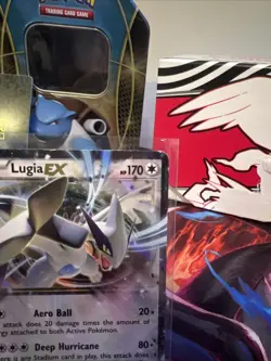 Pokemon Lugia EX TCG Double Rare Holo Card 68/98 - Image 3