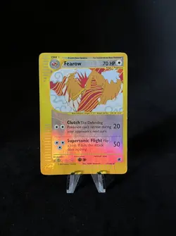Pokemon TCG Card English Expedition Base Set Fearow 11/165 Reverse Holo - Image 1