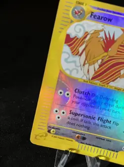 Pokemon TCG Card English Expedition Base Set Fearow 11/165 Reverse Holo - Image 3