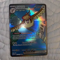Pokemon TCG Pidgeot EX 225/197 Obsidian Flames Special Illustration Rare Card NM - Image 2