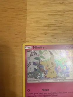 Mimikyu Black Star Promo SM163 Holo Pokemon TCG Card - Image 2