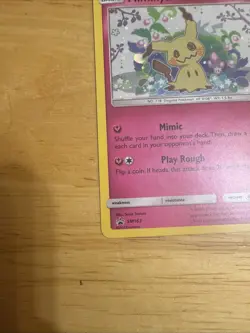 Mimikyu Black Star Promo SM163 Holo Pokemon TCG Card - Image 5