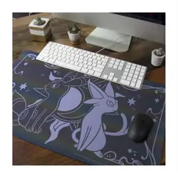 Pokemon Center Exclusive Celestial Espeon Umbreon Premium Trading Card Playmat - Image 3