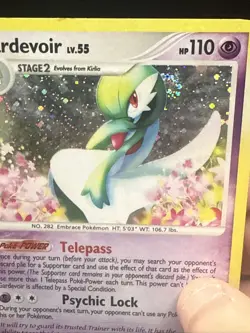 Pokemon TCG Gardevoir Secret Wonders 7/132 Holo Rare Card - Image 4