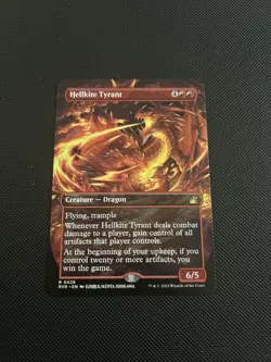 Hellkite Tyrant (Anime Borderless) NM MTG Magic the Gathering Ravnica - Image 1