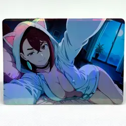 Dandadan Momo Ayase Goddess Anime Waifu ACG Foil Card - Image 1