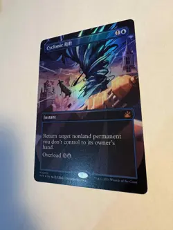 Cyclonic Rift Anime Borderless - Ravnica Remastered - MTG - NM - Image 2