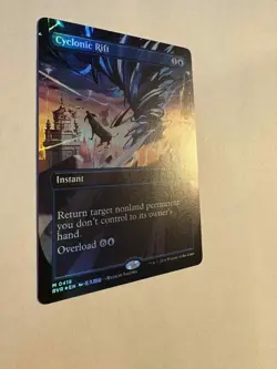 Cyclonic Rift Anime Borderless - Ravnica Remastered - MTG - NM - Image 3