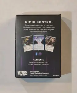 Magic The Gathering 2022 Challenger Deck Dimir Control - Factory Sealed - Image 3