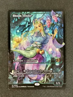 Bloom Tender (0390) (Showcase Foil) M Lorwyn Eclipsed 390 NM *Ships Now!* - Image 1