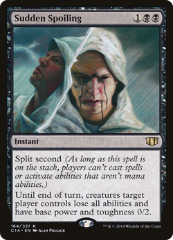 Sudden Spoiling - Commander 2014 C14 MTG Magic - Near Mint - Image 1