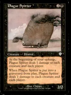Plague Spitter LP Light Play Invasion MTG [10051] - Image 1