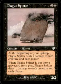 Plague Spitter LP Light Play Invasion MTG [8825] - Image 1