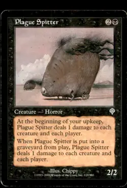 Plague Spitter LP Light Play Invasion MTG [10031] - Image 1