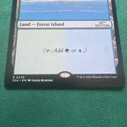 MTG 30th ANNIVERSARY EDITION TROPICAL ISLAND DUAL LAND - RARE - NM - Image 2