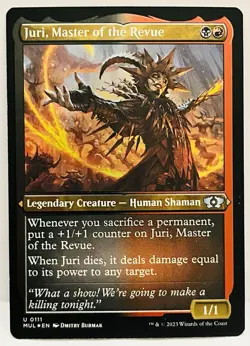 Juri, Master of the Revue (Foil Etched) - #111-MTG-March of the Machine: MUL-NM - Image 1