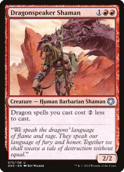 Dragonspeaker Shaman [Game Night: Free-for-All] M/NM MTG Magic - Image 1