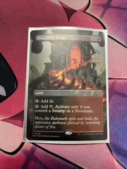 Blazemire Verge (Borderless) Duskmourn: House of Horror Regular - Image 1