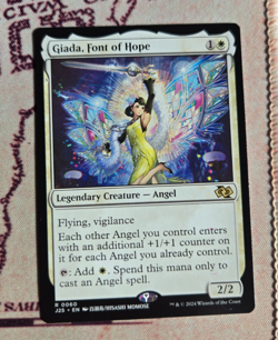 MTG Giada, Font of Hope Showcase Anime Foundations Jumpstart NM - Image 1