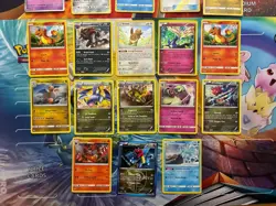 Pokemon Card Lot Holo Stamped Cosmos Etc Fire Eevee Charmander Ninetales - Image 2