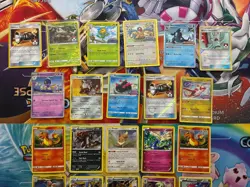 Pokemon Card Lot Holo Stamped Cosmos Etc Fire Eevee Charmander Ninetales - Image 3
