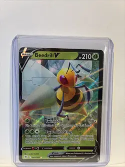 Pokemon TCG Beedrill V Sword & Shield - Astral Radiance 001/189 Holo Ultra Rare - Image 1