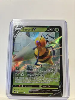 Pokemon TCG Beedrill V Sword & Shield - Astral Radiance 001/189 Holo Ultra Rare - Image 2