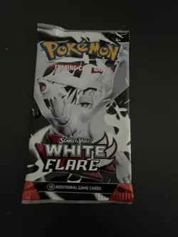 Very Heavy! 22.75g Pokemon TCG SV10.5 White Flare Booster Pack Sealed! - Image 2