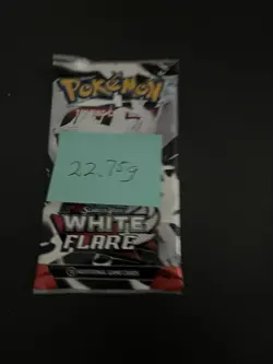 Very Heavy! 22.75g Pokemon TCG SV10.5 White Flare Booster Pack Sealed! - Image 3