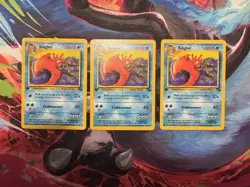 Kingler 38/62 Fossil Regular 1st Edition Pokemon TCG WOTC - Image 1