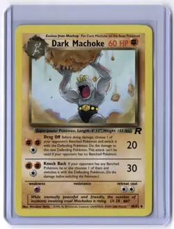Dark Machoke 40/82 Uncommon Unlimited MP Pokemon Team Rocket - Image 1