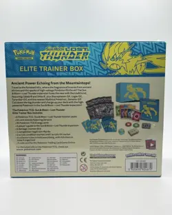 Pokemon Lost Thunder Elite Trainer Box ETB Sealed Sun & Moon W/Acrylic Case 💎 - Image 4