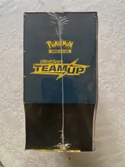 Pokemon TCG Sun & Moon Team Up Elite Trainer Box (ETB) FACTORY SEALED Small Tear - Image 1