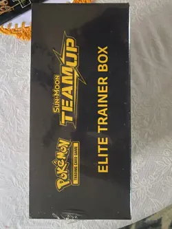 Pokemon TCG Sun & Moon Team Up Elite Trainer Box (ETB) FACTORY SEALED Small Tear - Image 3