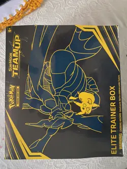 Pokemon TCG Sun & Moon Team Up Elite Trainer Box (ETB) FACTORY SEALED Small Tear - Image 4