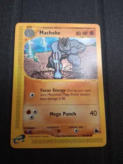 Pokemon Machoke Skyridge 38/144 Uncommon NM Fast Ship - Image 1