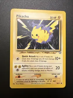 Pokemon TCG Pikachu Neo Genesis 70/111 Regular Unlimited Common - Image 1