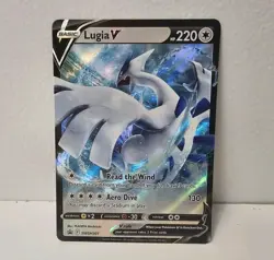 Pokemon Lugia V SWSH301 Sword & Shield Holo Black Star Promo - Image 1