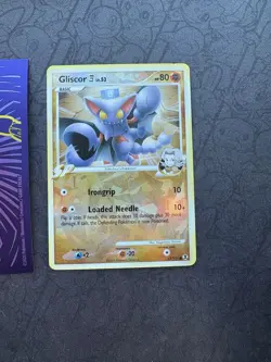 Pokemon Gliscor 62/111 Rising Rivals Cracked Ice Reverse Holo Promo 053💎LP💎 - Image 1