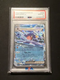 💎 PSA 10 2023 Pokemon Paradox Rift Garchomp ex 38/182 PSA 10 Gem Mint #038 - Image 1