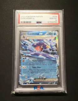 💎 PSA 10 2023 Pokemon Paradox Rift Garchomp ex 38/182 PSA 10 Gem Mint #038 - Image 2