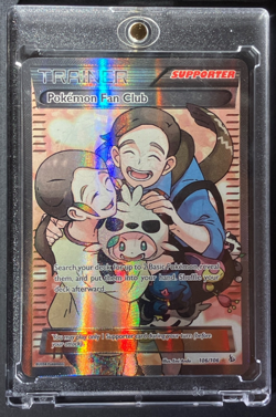 Pokemon Fan Club 106/106 - Full Art Trainer - XY Flashfire - LP - Image 1