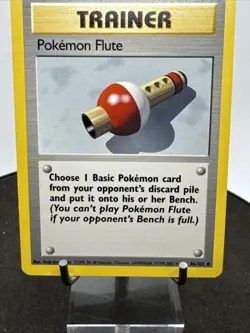 Pokemon Flute 086/102 1999-2000 Base Set 4th Print Regular - Image 3